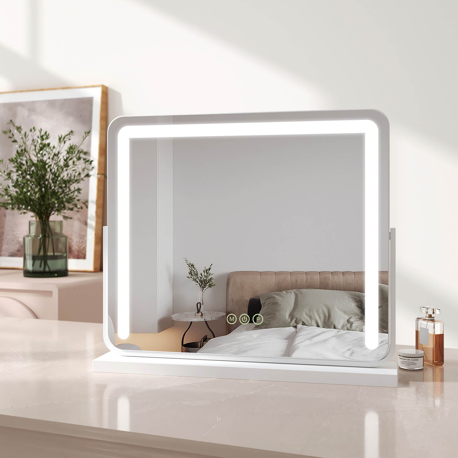 emke-cm08-miroir-cosm-tique-led-blanc-60-cm-tactile-3-couleurs image 2