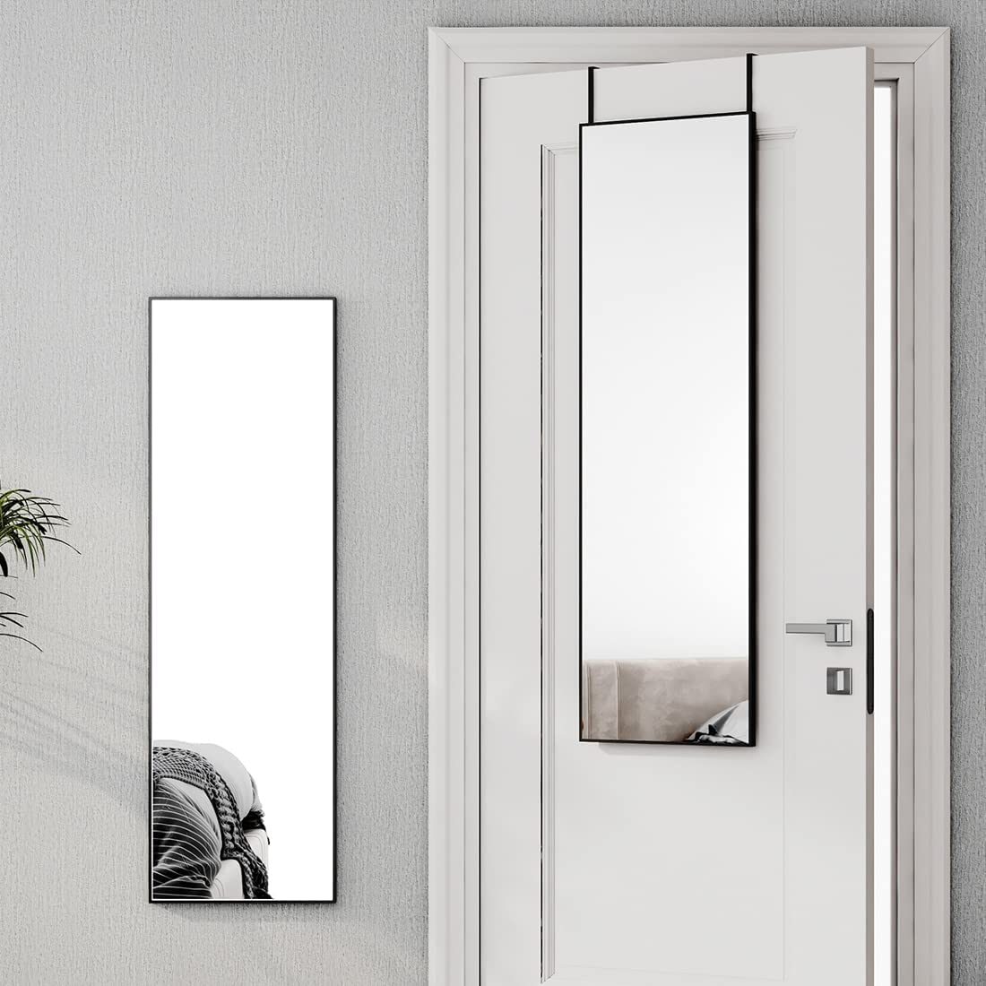 emke-fm02-miroir-sur-pied-noir-160x40-cm-pleine-longueur image 3