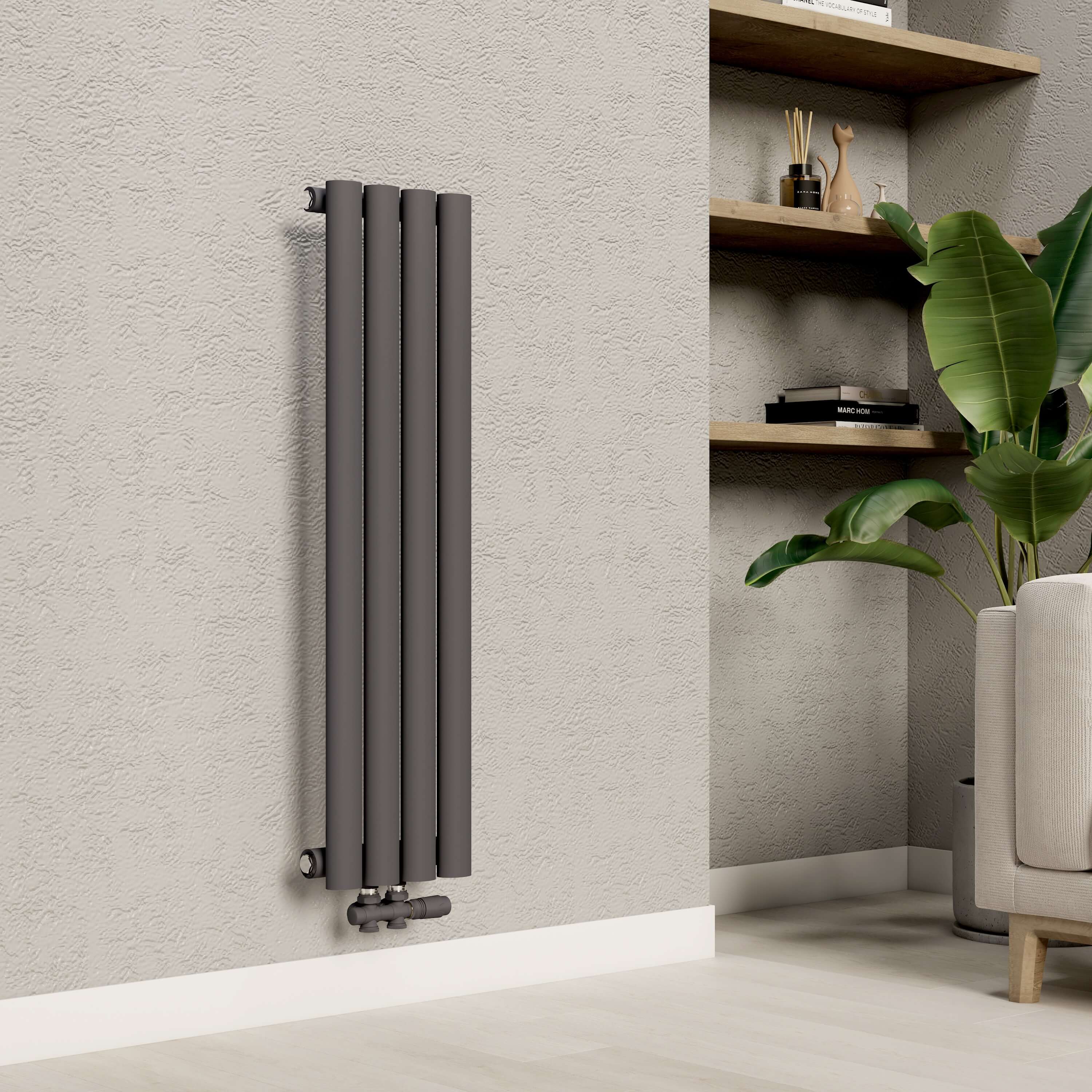 emke-radiateur-tube-ovale-anthracite-180x24-double-couche image 6