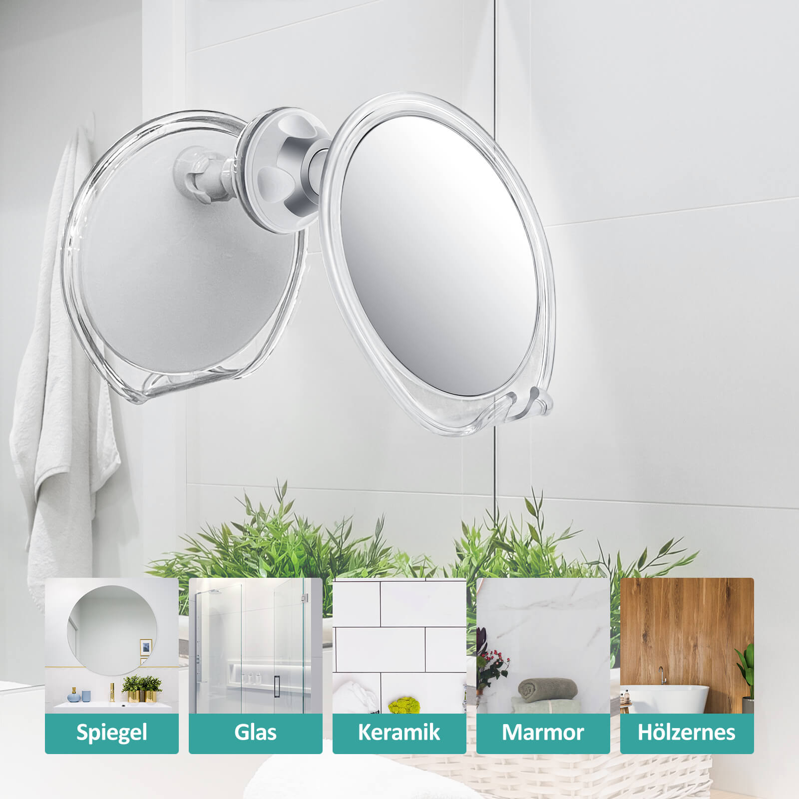 emke-cm03b7w-miroir-grossissant-7x-ventouse-support-rasoir image 5