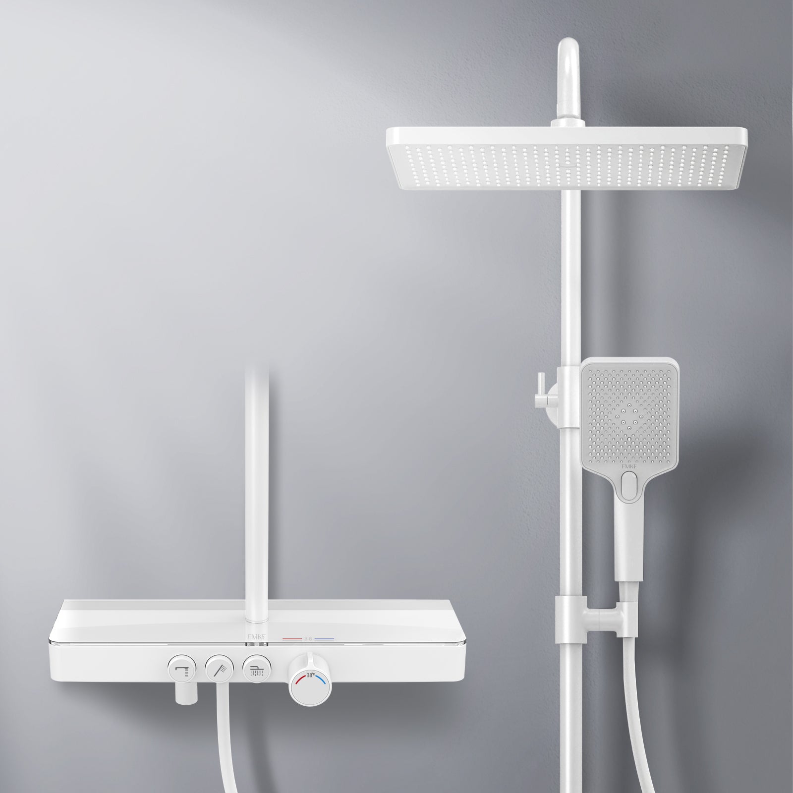 emke-f10-colonne-de-douche-thermostatique-chrom-3-jets image 2