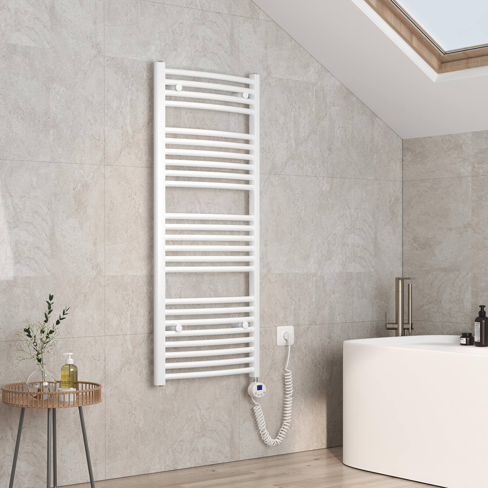 emke-pctr-s-che-serviette-lectrique-blanc-120x60-thermostat image 5