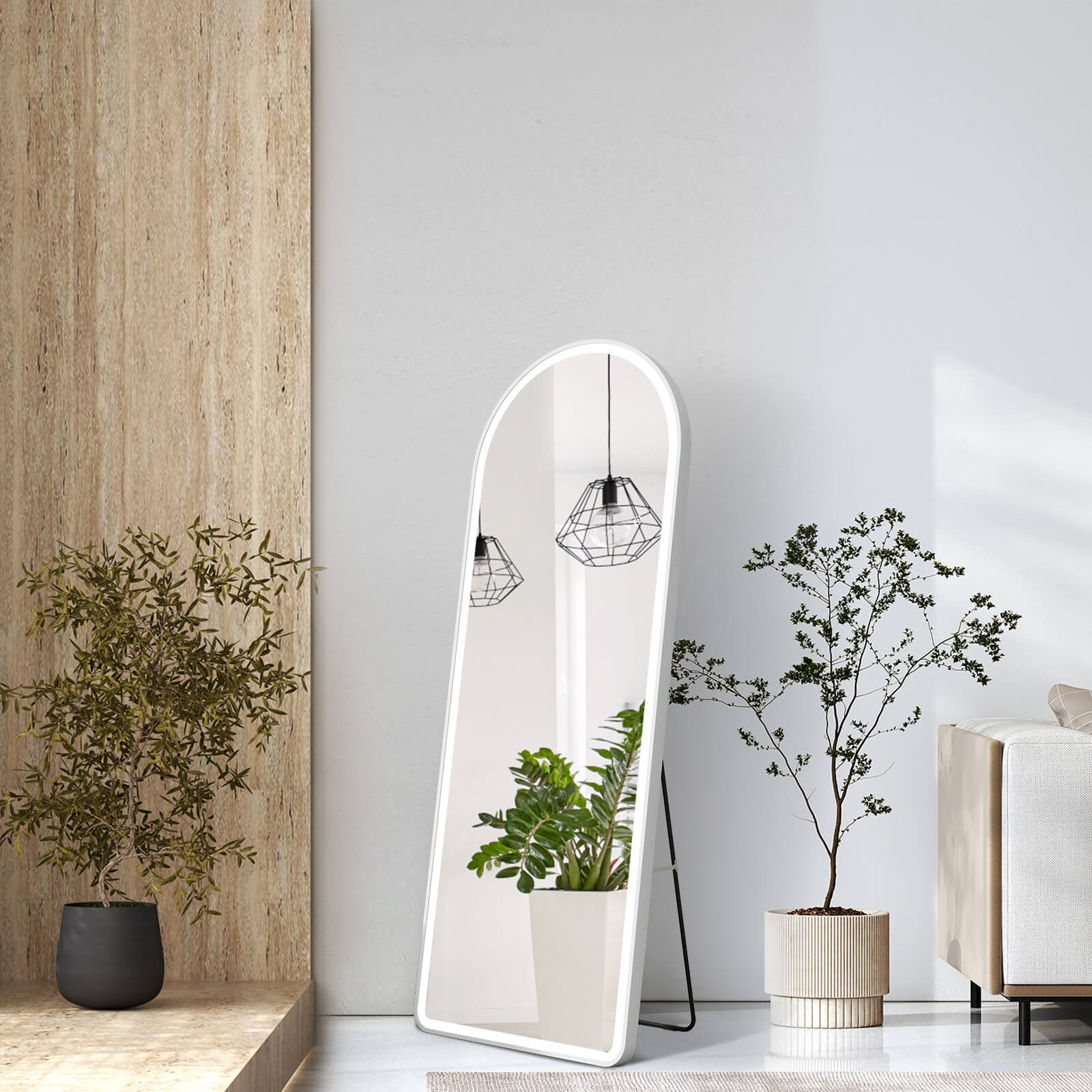 emke-miroir-sur-pied-fm06-miroir-led-noir-160x60 image 3