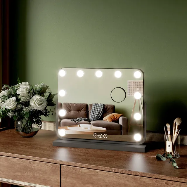 emke-cm10-hollywood-miroir-cosm-tique-led-noir-50x42-7x image 1