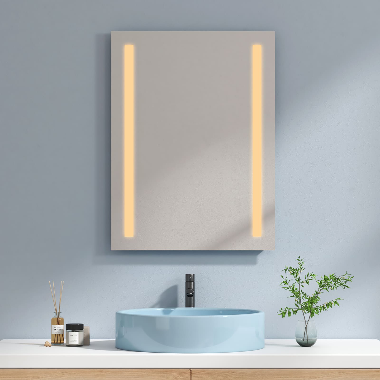 emke-lm01-miroir-led-salle-de-bain-antibu-e-60x80 image 8