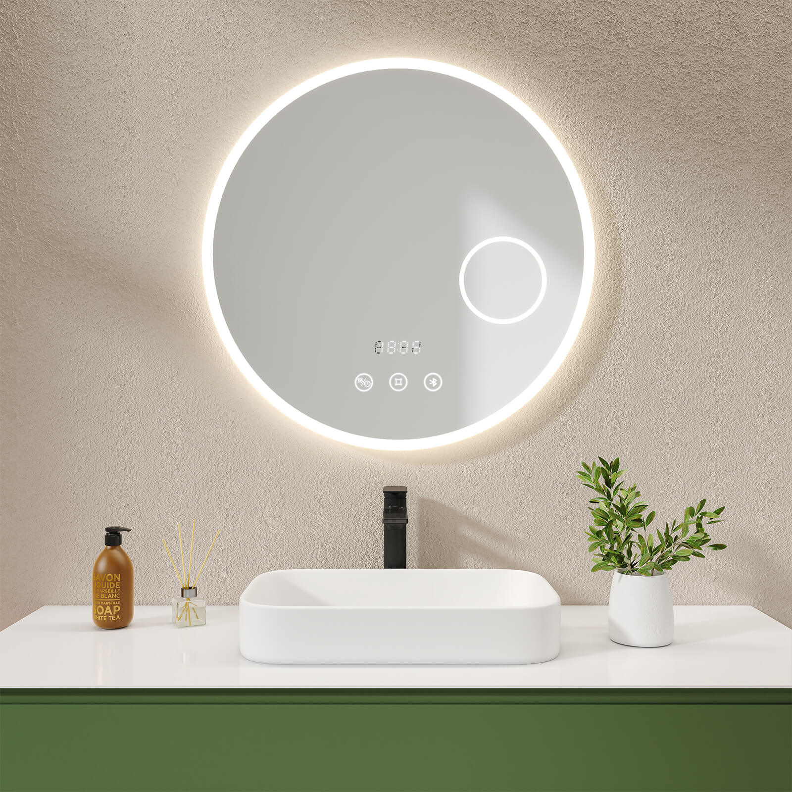 emke-olm08-miroir-lumineux-rond-led-80-cm-antibu-e-horloge image 8
