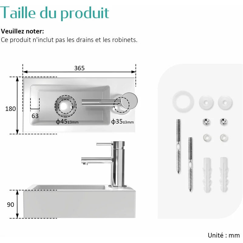 emke-cb06-lave-mains-suspendu-c-ramique-40-5-cm-blanc image 6