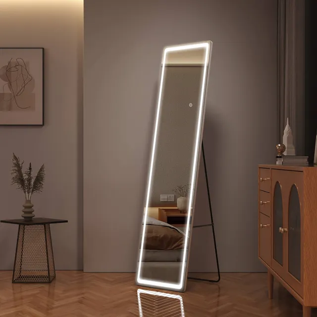 emke-fm01-miroir-sur-pied-led-160x40-3-couleurs image 1