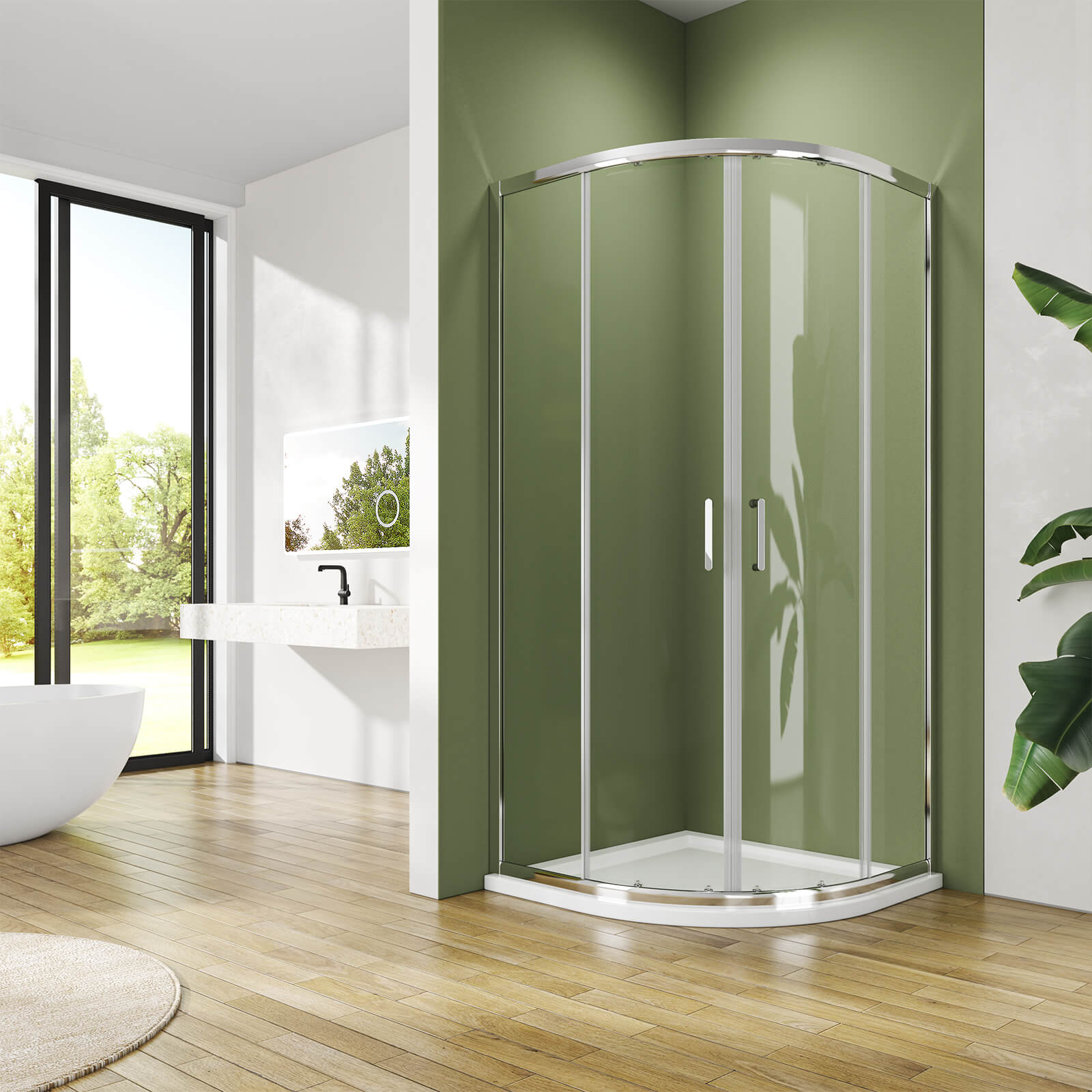 emke-cabine-de-douche-quart-de-cercle-80x80x185-cm image 4