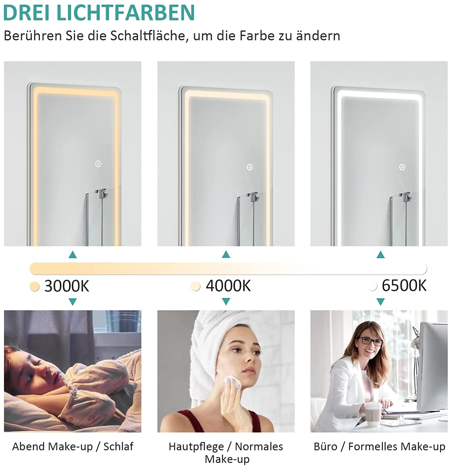 emke-fm01-miroir-sur-pied-led-160x40-3-couleurs image 7
