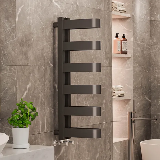 emke-s-che-serviette-eau-chaude-sftr3-anthracite image 1