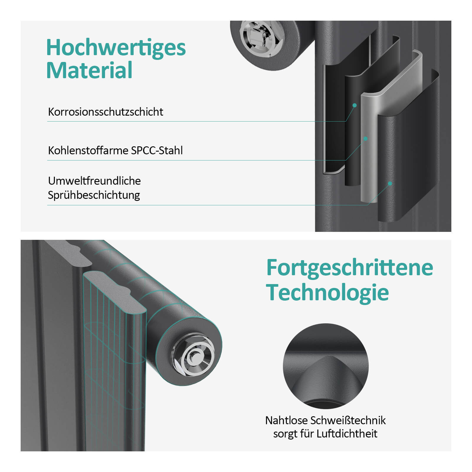 emke-radiateur-eau-chaude-horizontal-anthracite-60x30 image 4