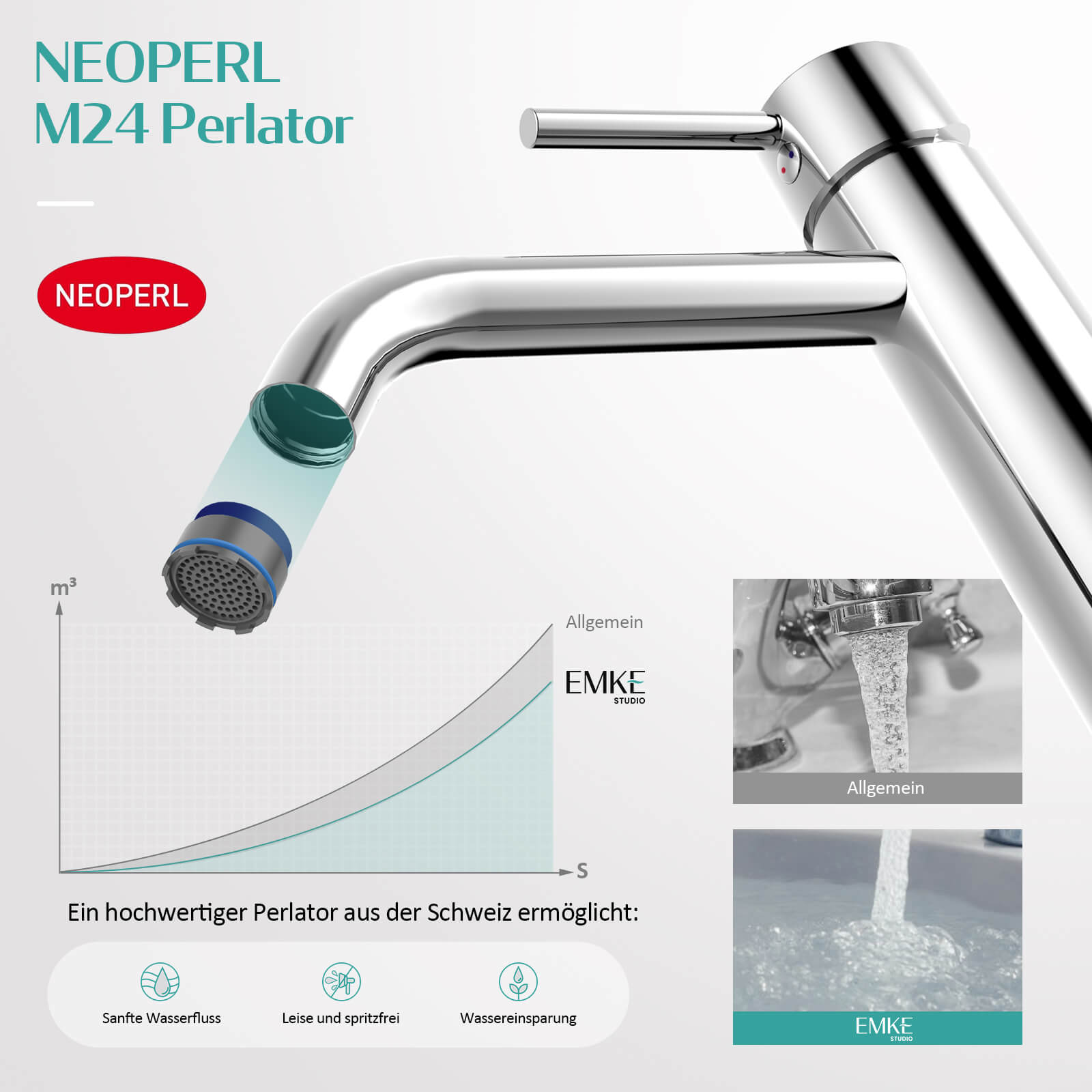 emke-f14-mitigeur-lavabo-chrom-sans-vidage-laiton image 7