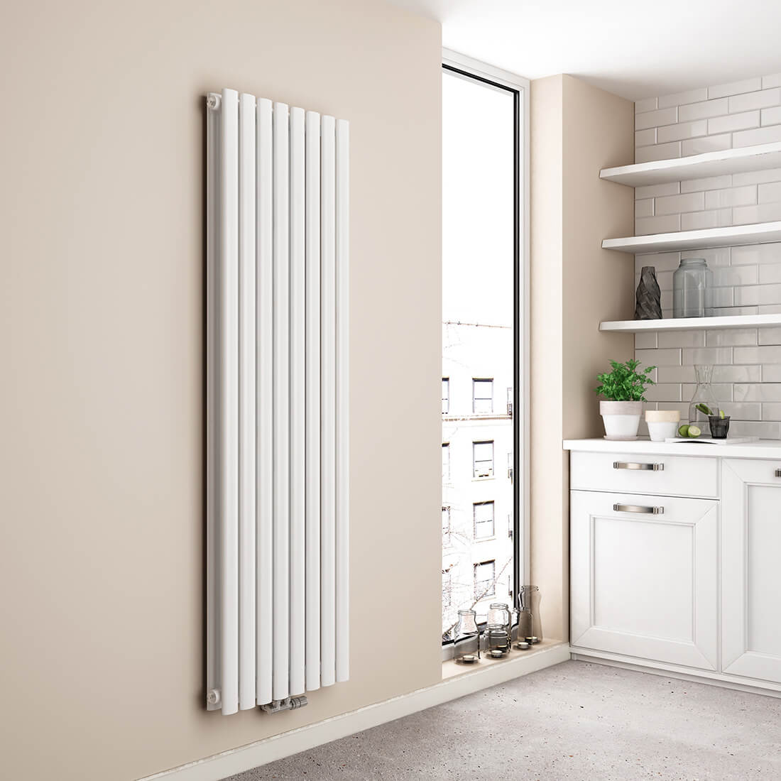 emke-radiateur-eau-chaude-vertical-blanc-180x60-double image 5