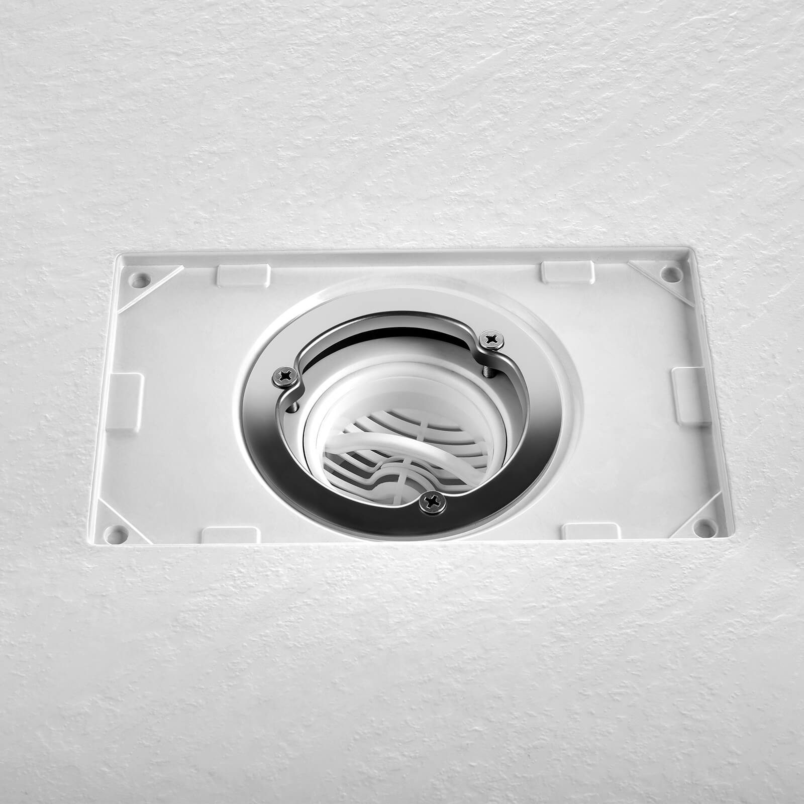 emke-receveur-de-douche-embout-d-coulement-blanc-90-mm image 5