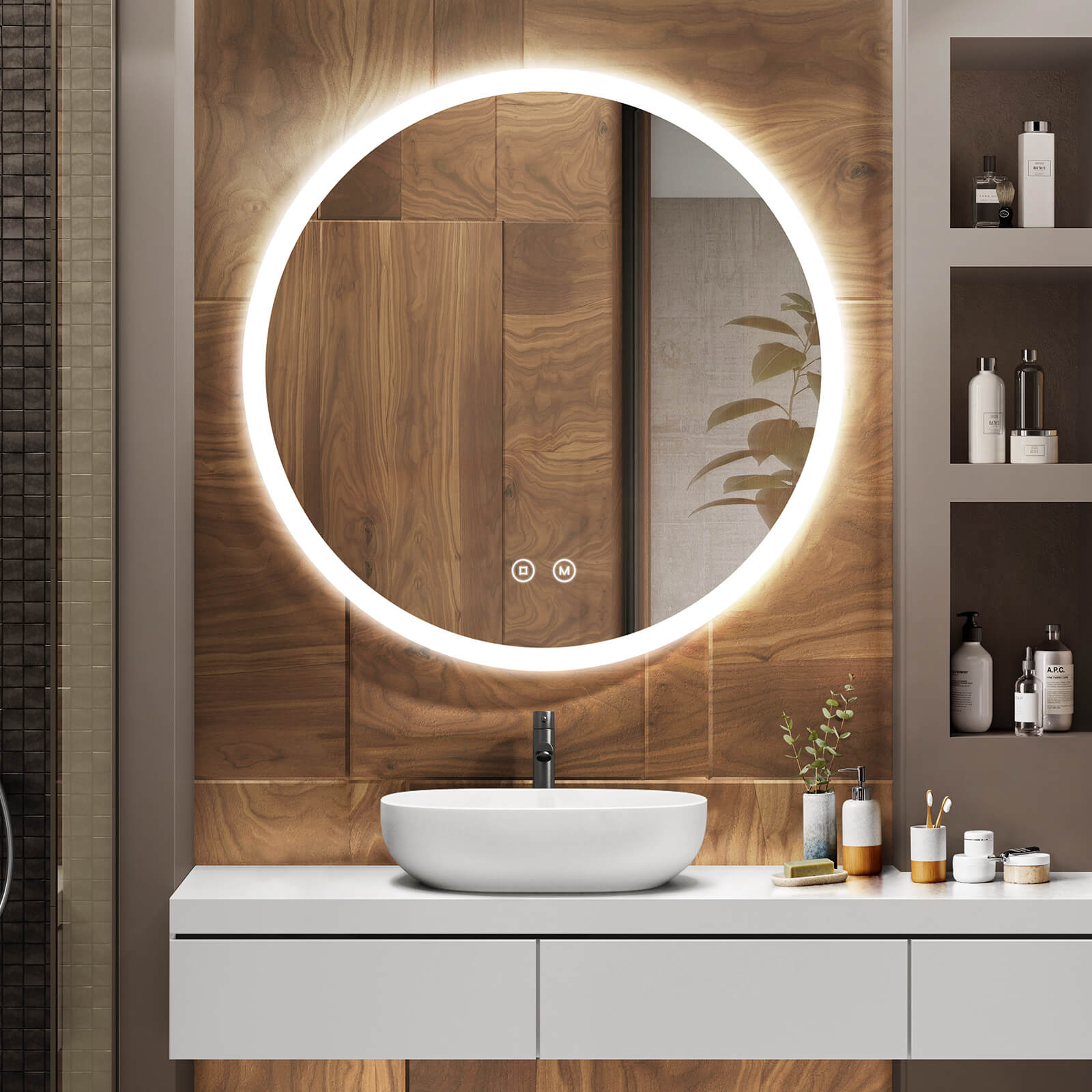emke-olm01-miroir-rond-led-80cm-tactile-anti-bu-e image 5