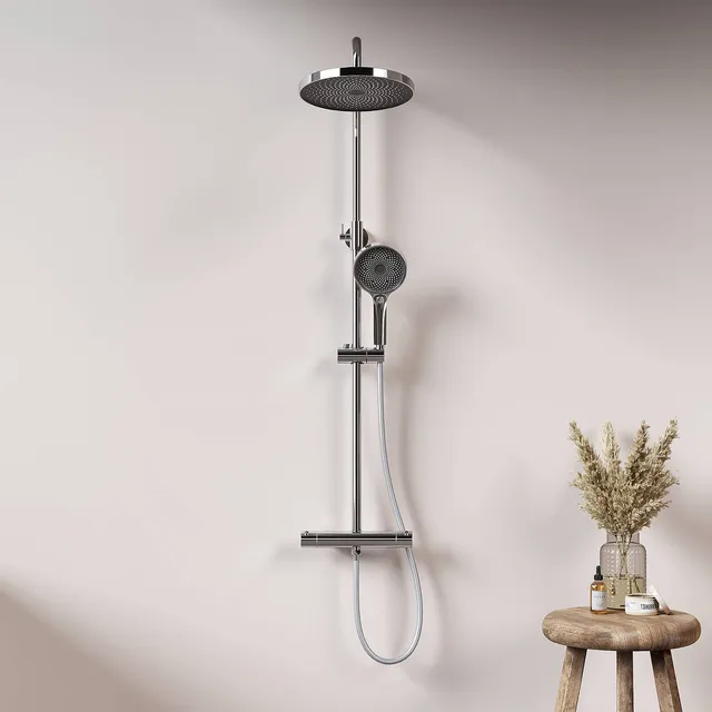 emke-f07-colonne-de-douche-thermostatique-ronde-chrom image 1