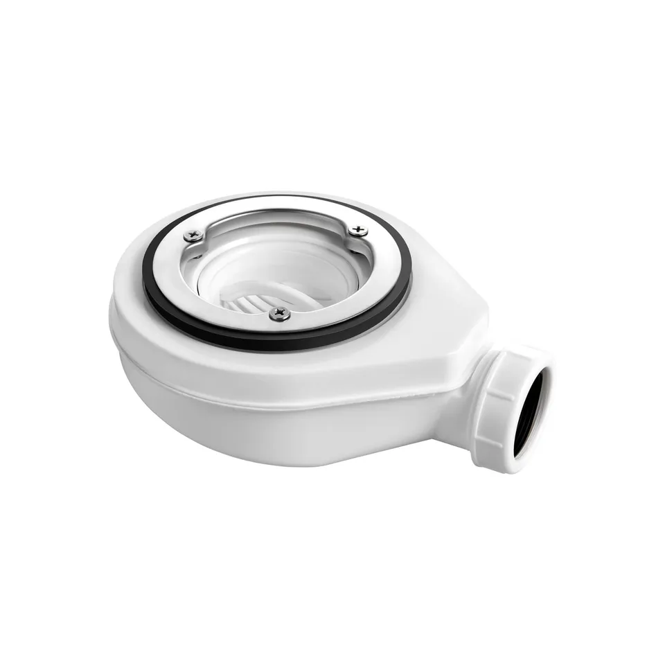 emke-receveur-de-douche-embout-d-coulement-blanc-90-mm image 1
