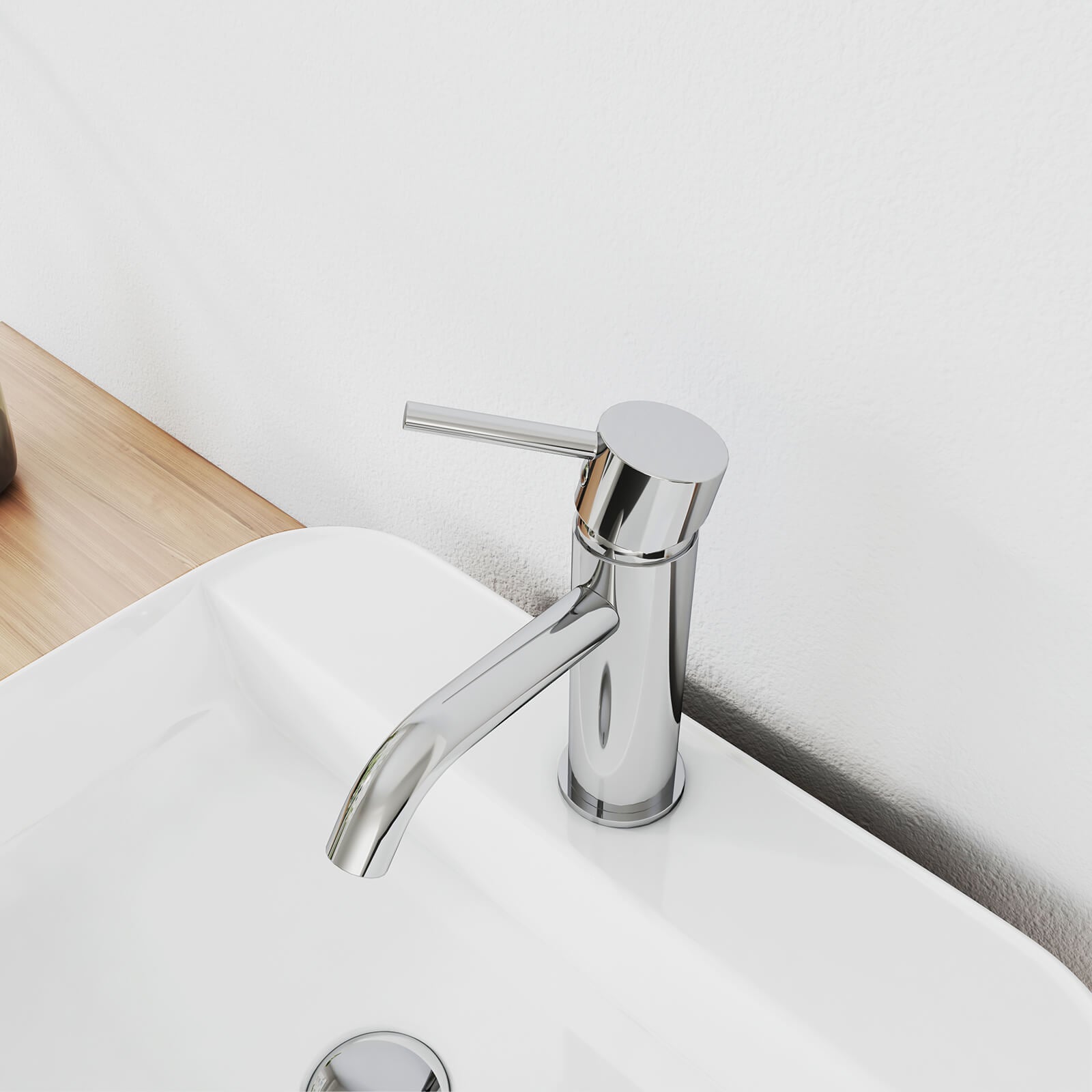 emke-f14-mitigeur-lavabo-chrom-sans-vidage-laiton image 3