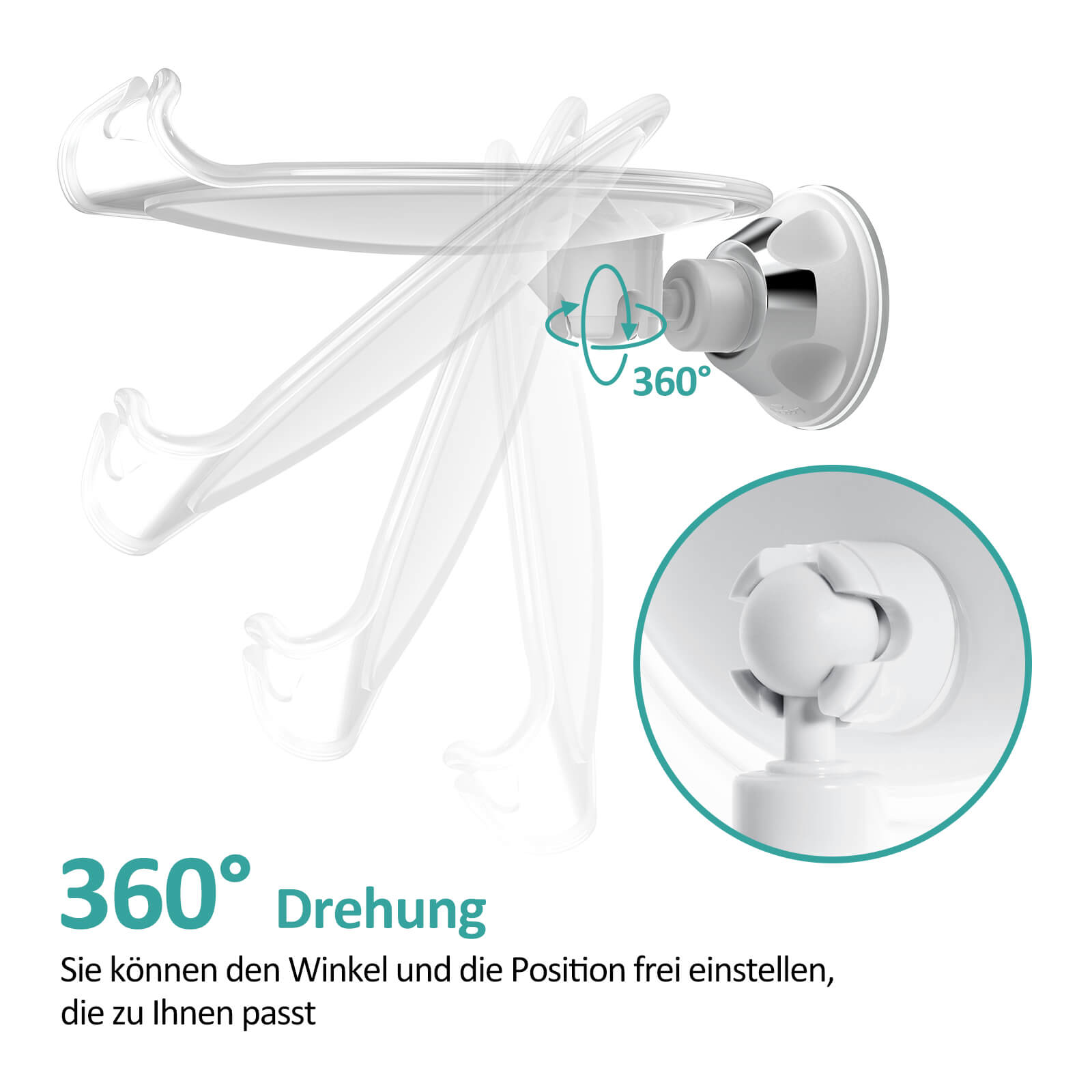 emke-cm03b7w-miroir-grossissant-7x-ventouse-support-rasoir image 4