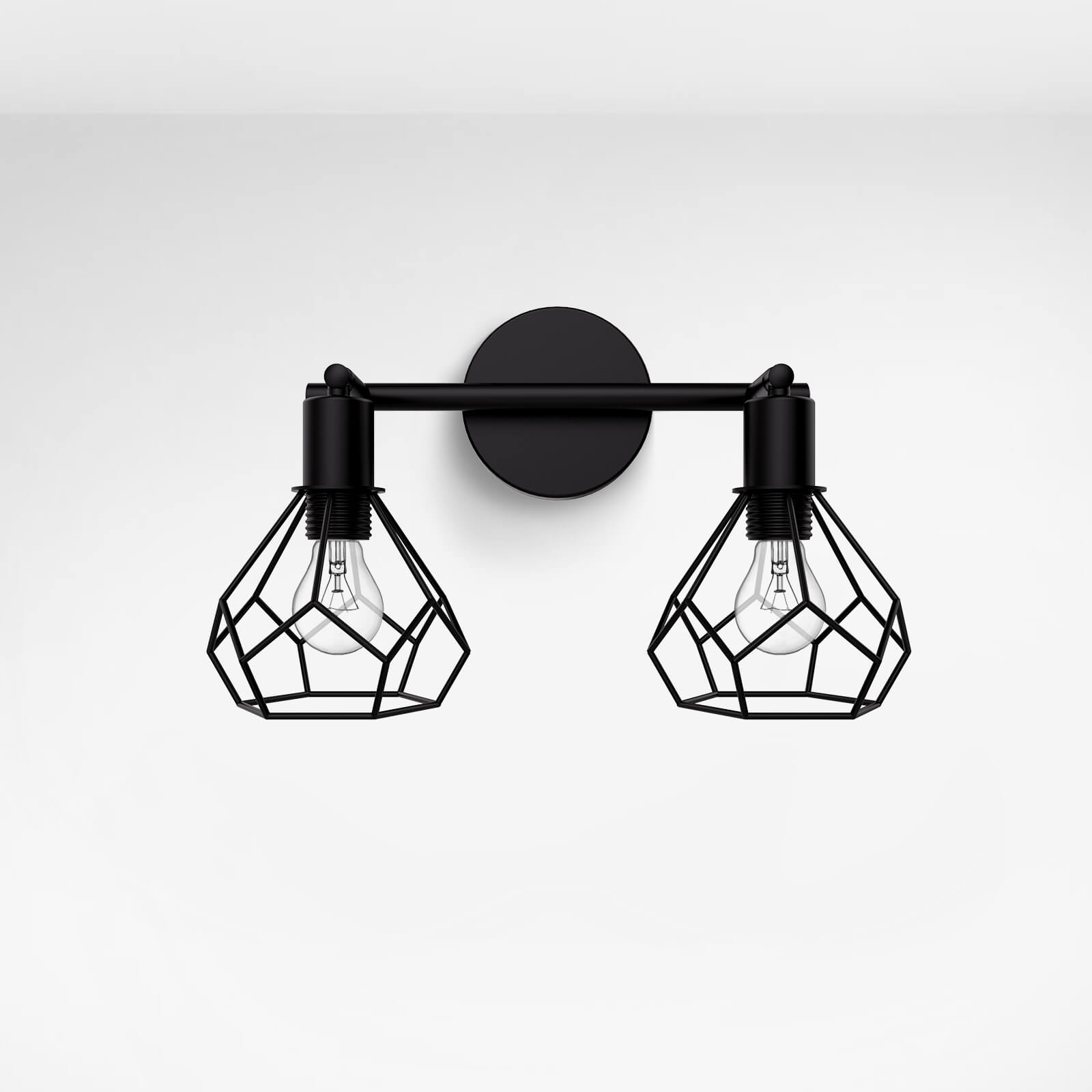emke-l25a2bl-plafonnier-applique-noir-2-lampes image 1
