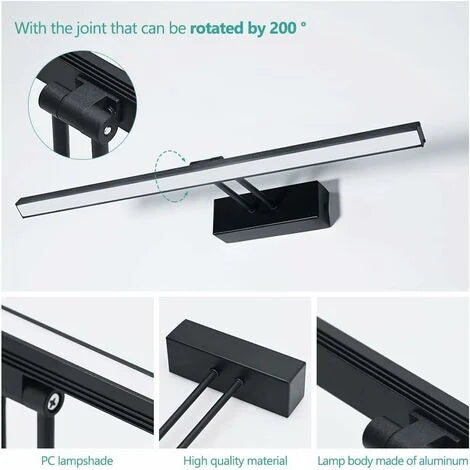 emke-l07-applique-miroir-led-40-cm-noire-6500k-ip44 image 3