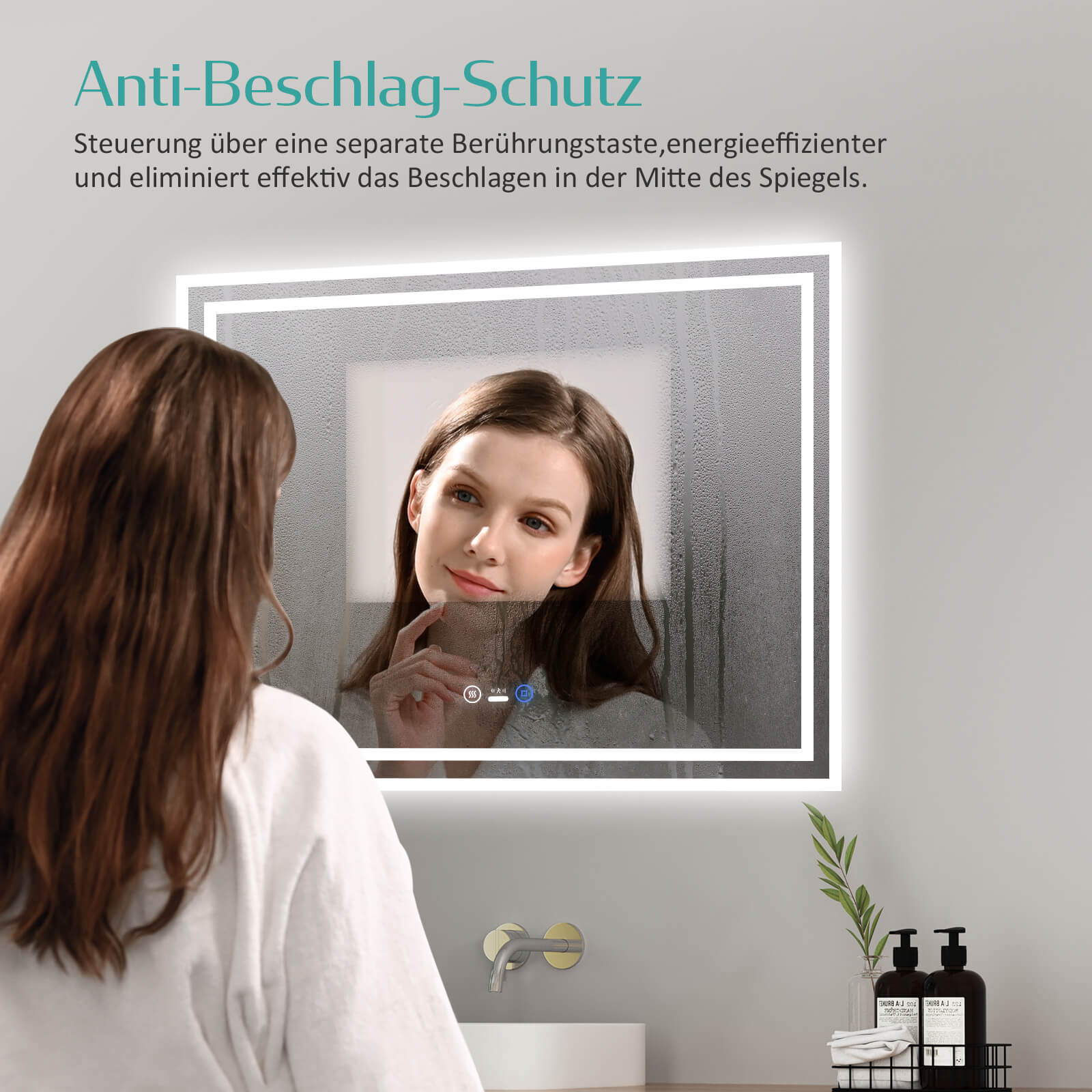 emke-miroir-lumineux-lm04-salle-de-bain-80x60-capteur image 6