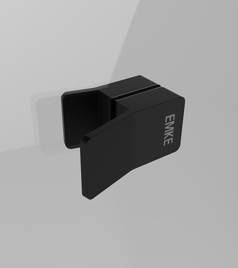 emke-porte-douche-pliante-noir-90x190-verre-8mm-nano image 5