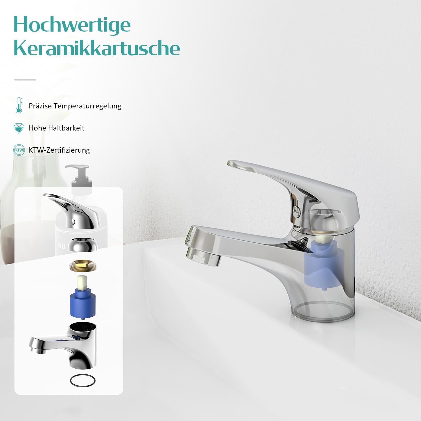 emke-f15-mitigeur-lavabo-chrom-avec-bonde-escamotable image 7