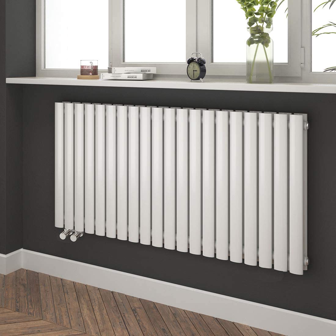 emke-radiateur-horizontal-double-couche-anthracite-60x120-cm image 2