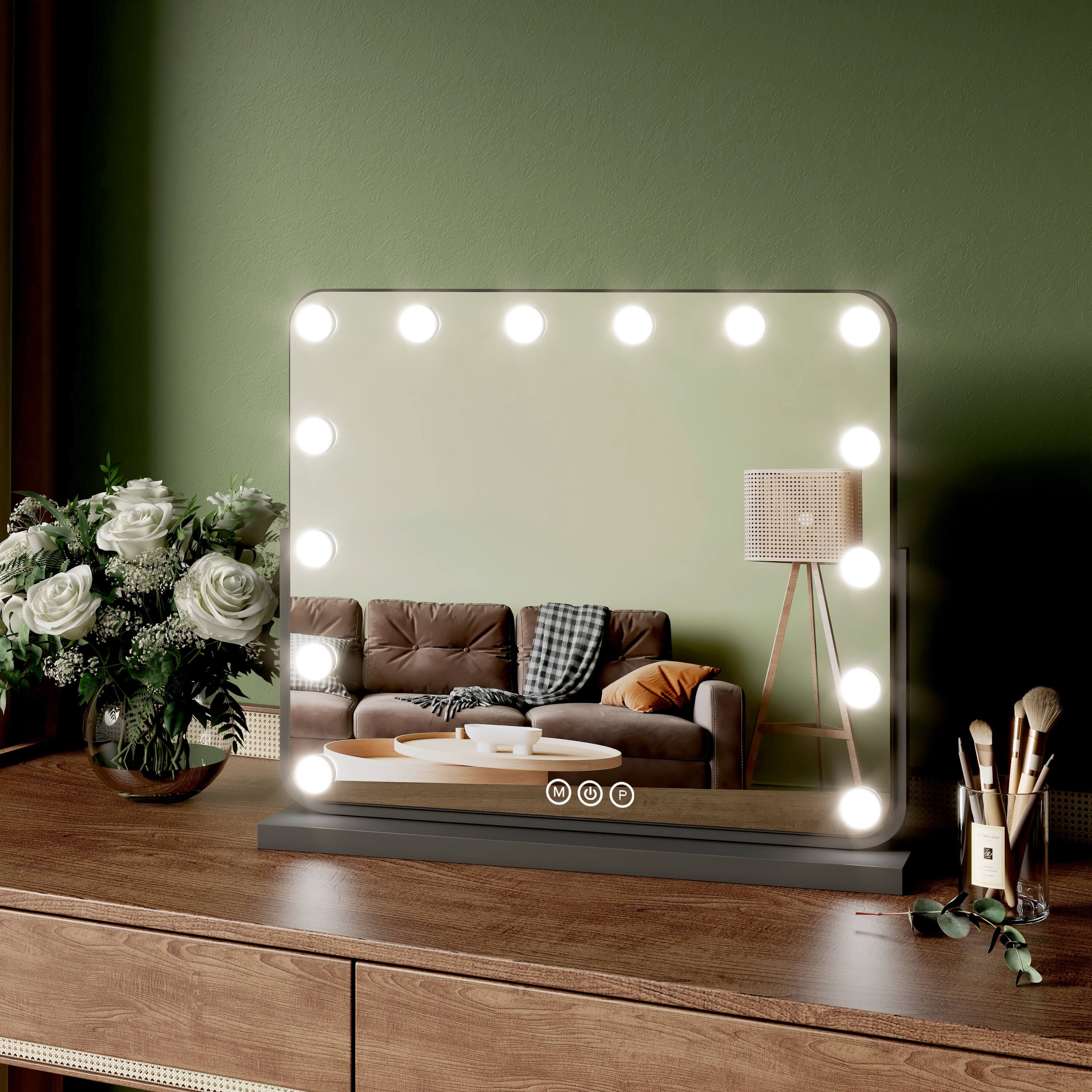emke-cm10-hollywood-miroir-cosm-tique-led-noir-50x42-7x image 2