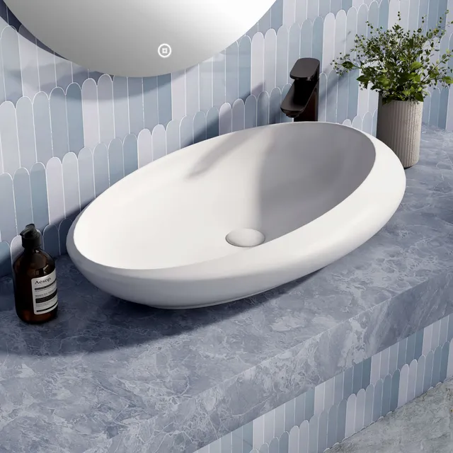 emke-cb07-vasque-poser-ovale-blanche-68x46-cm-asym-trique image 1