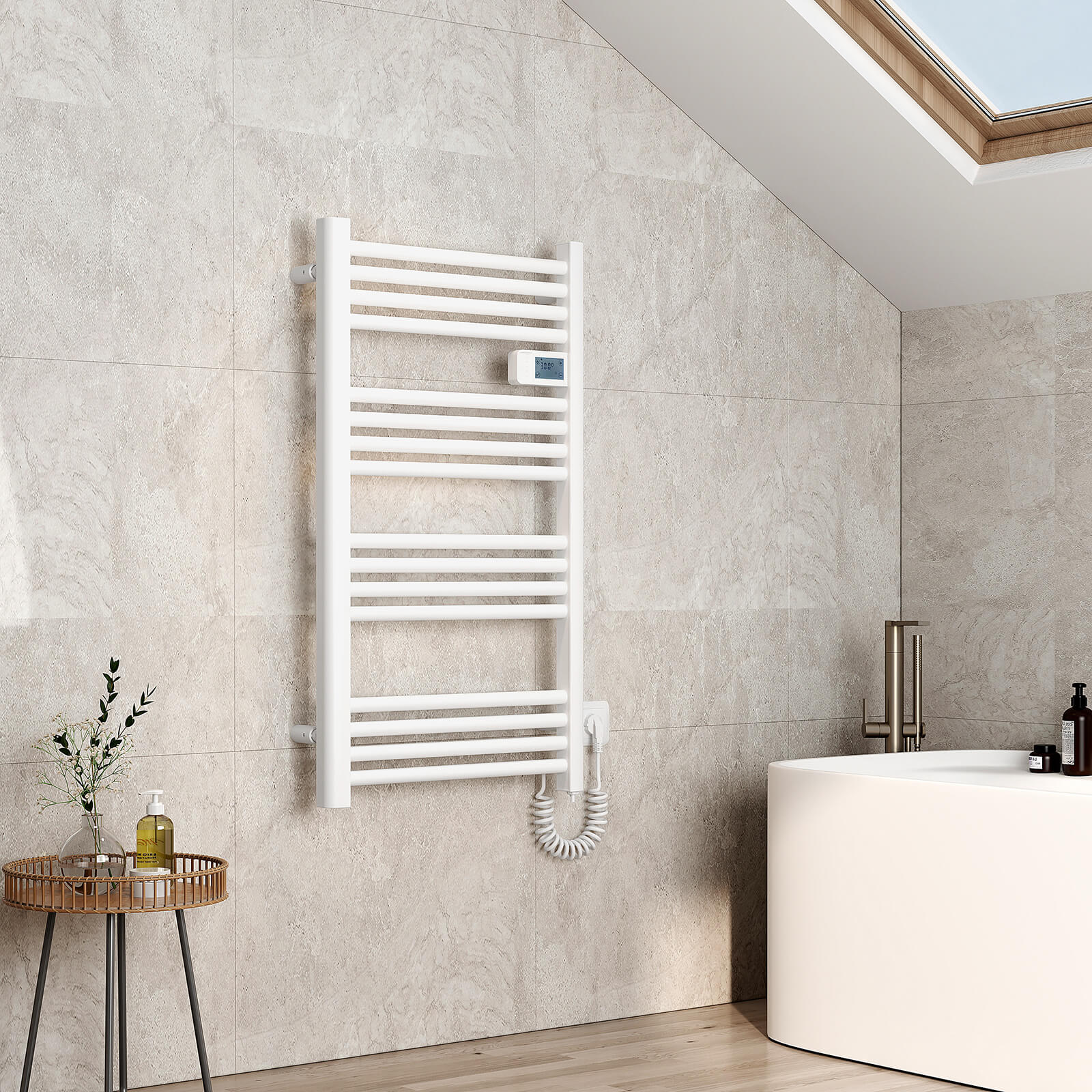 emke-ptr-s-che-serviette-lectrique-blanc-500-w image 1