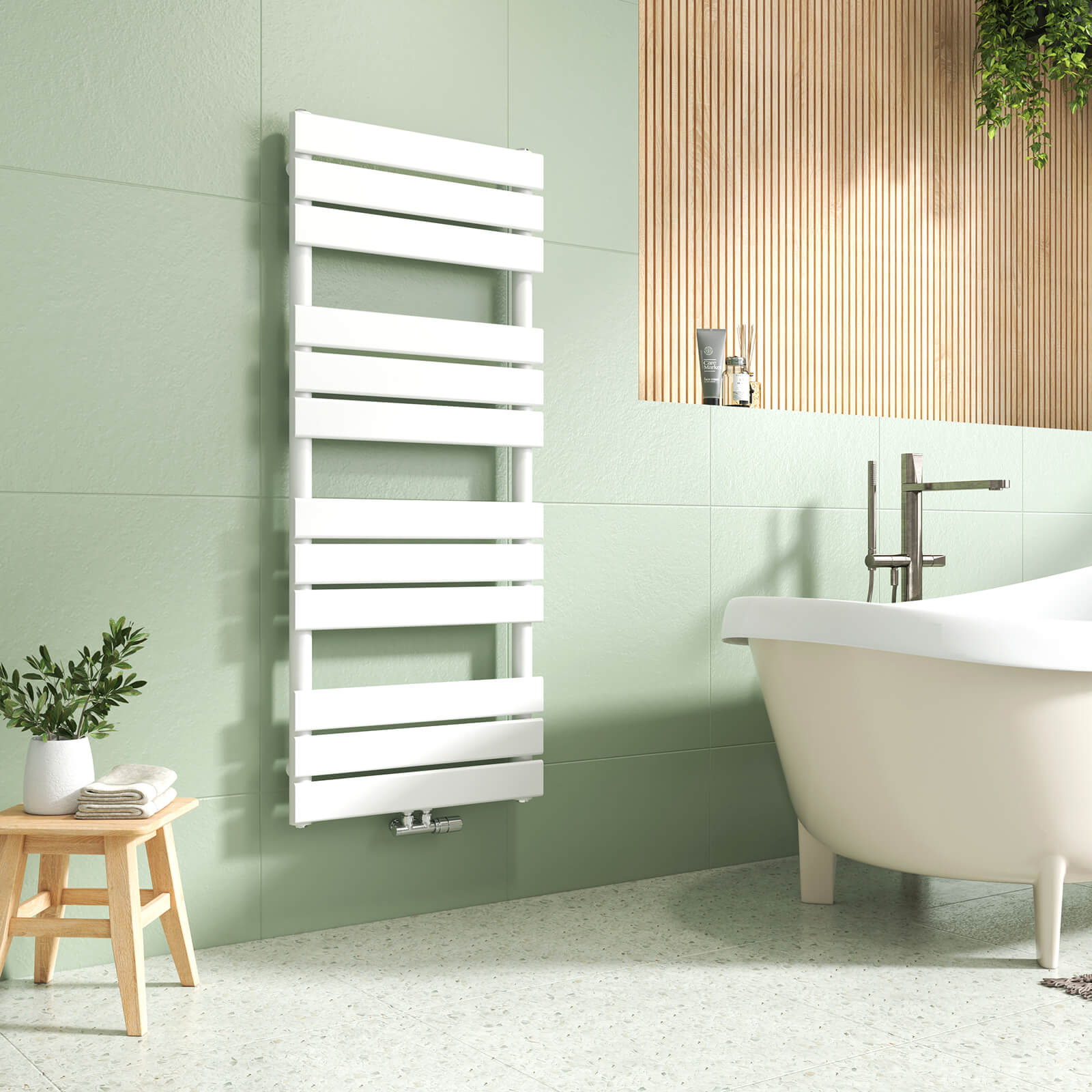 emke-s-che-serviette-ftr-eau-chaude-blanc-120x60 image 3