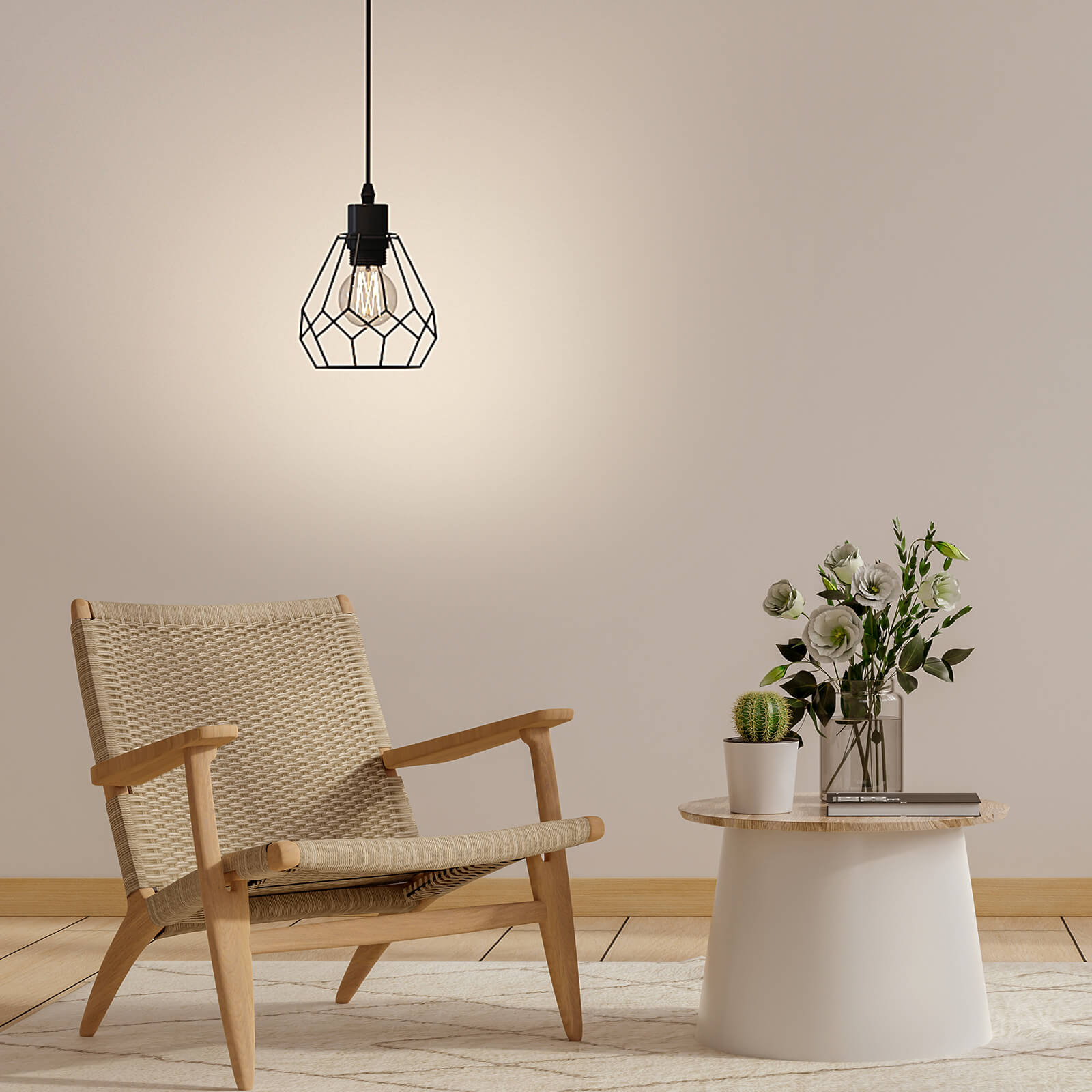 emke-l25b1bl-suspension-noire-1-lumi-re image 2