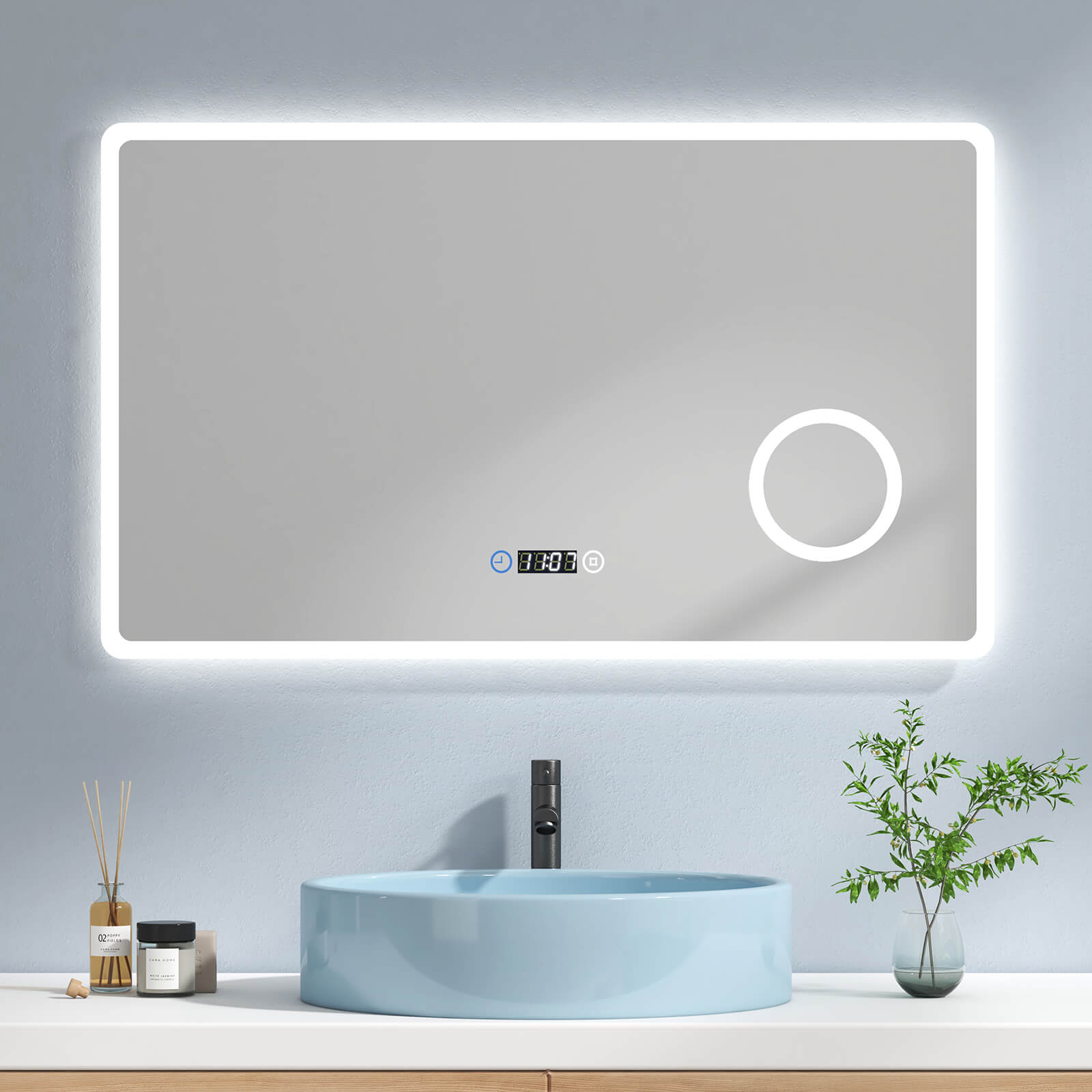 emke-lm13-miroir-led-80x60-cm-tactile-6500k image 2