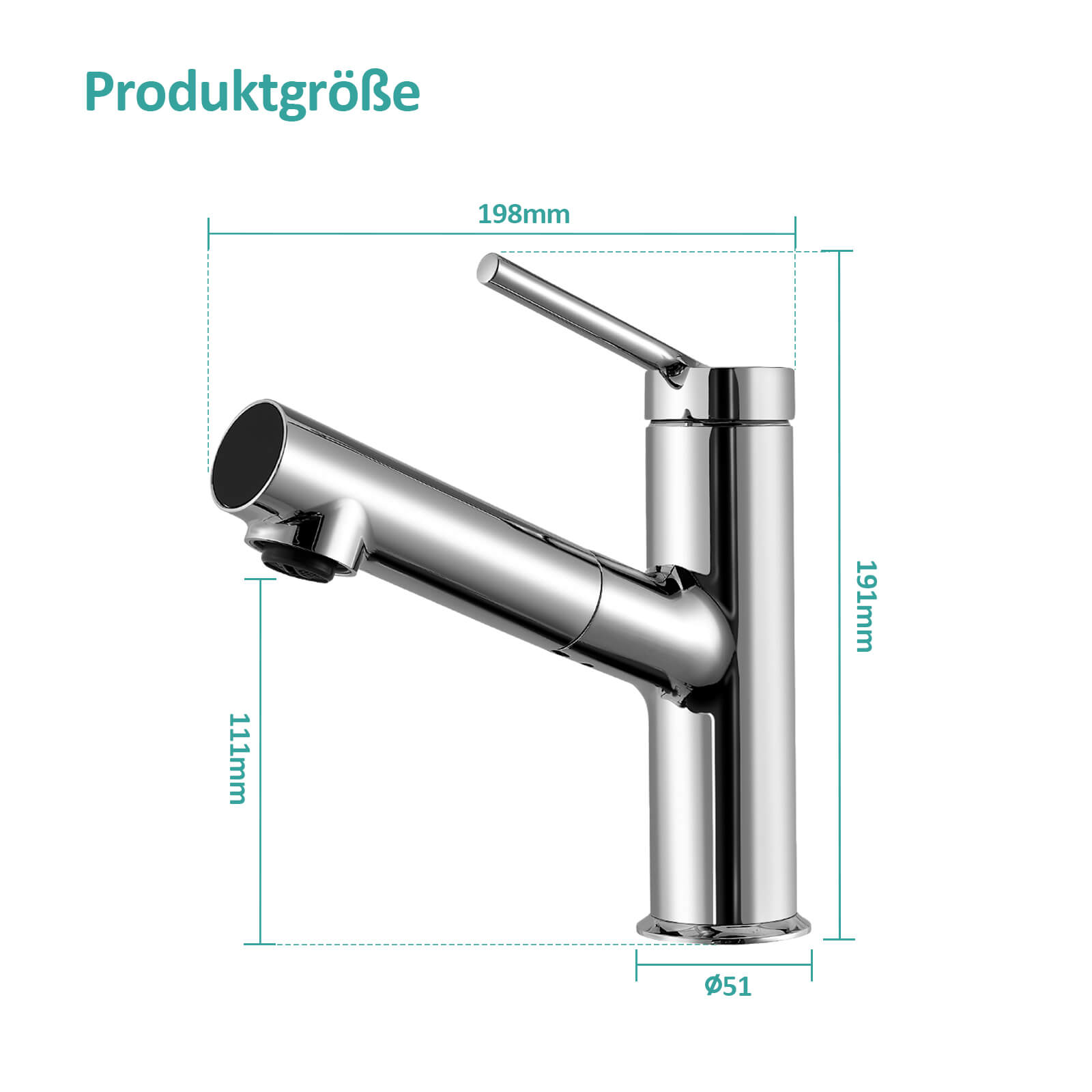 emke-f20-mitigeur-cuisine-chrome-bec-extractible-affichage image 7