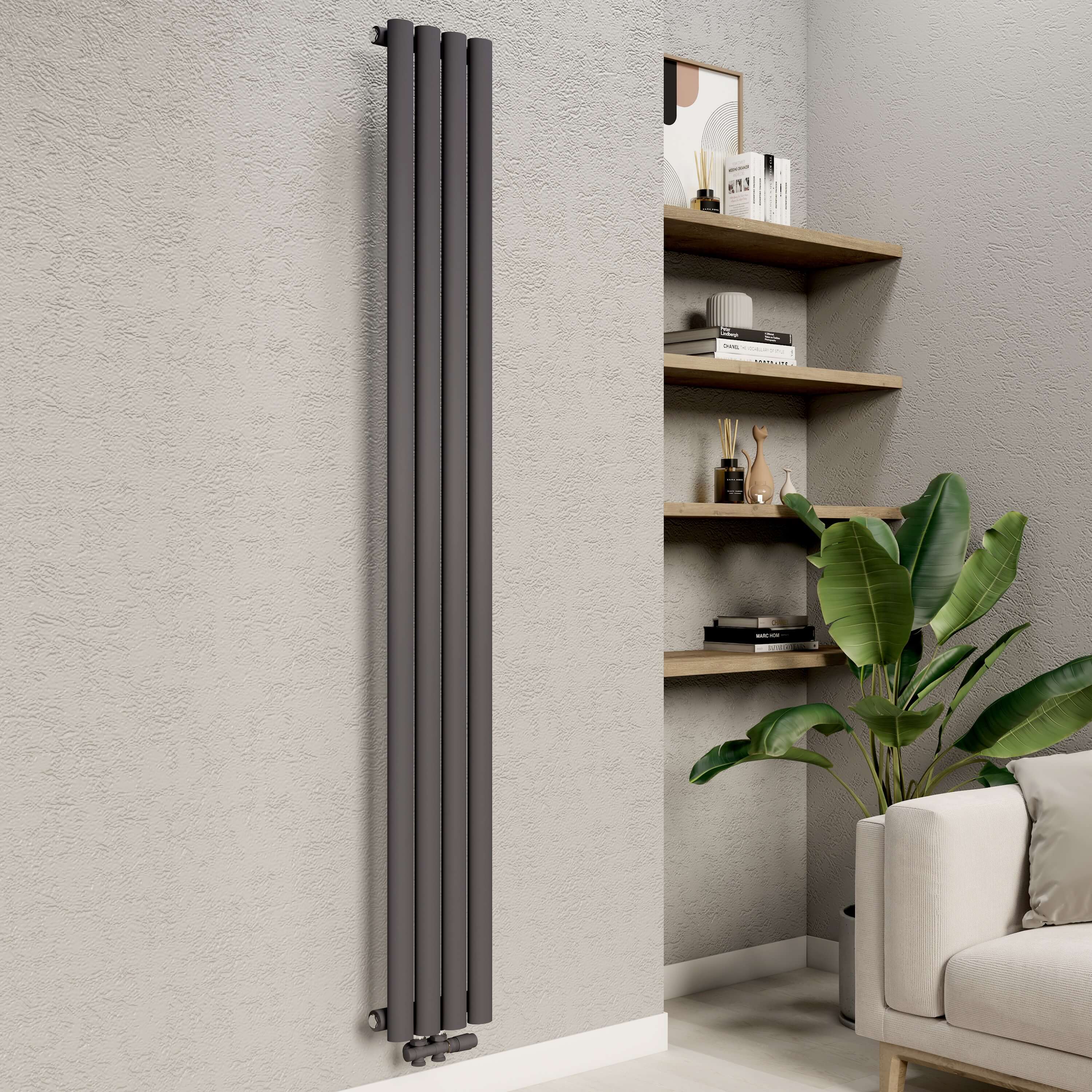 emke-radiateur-tube-ovale-anthracite-180x24-double-couche image 8