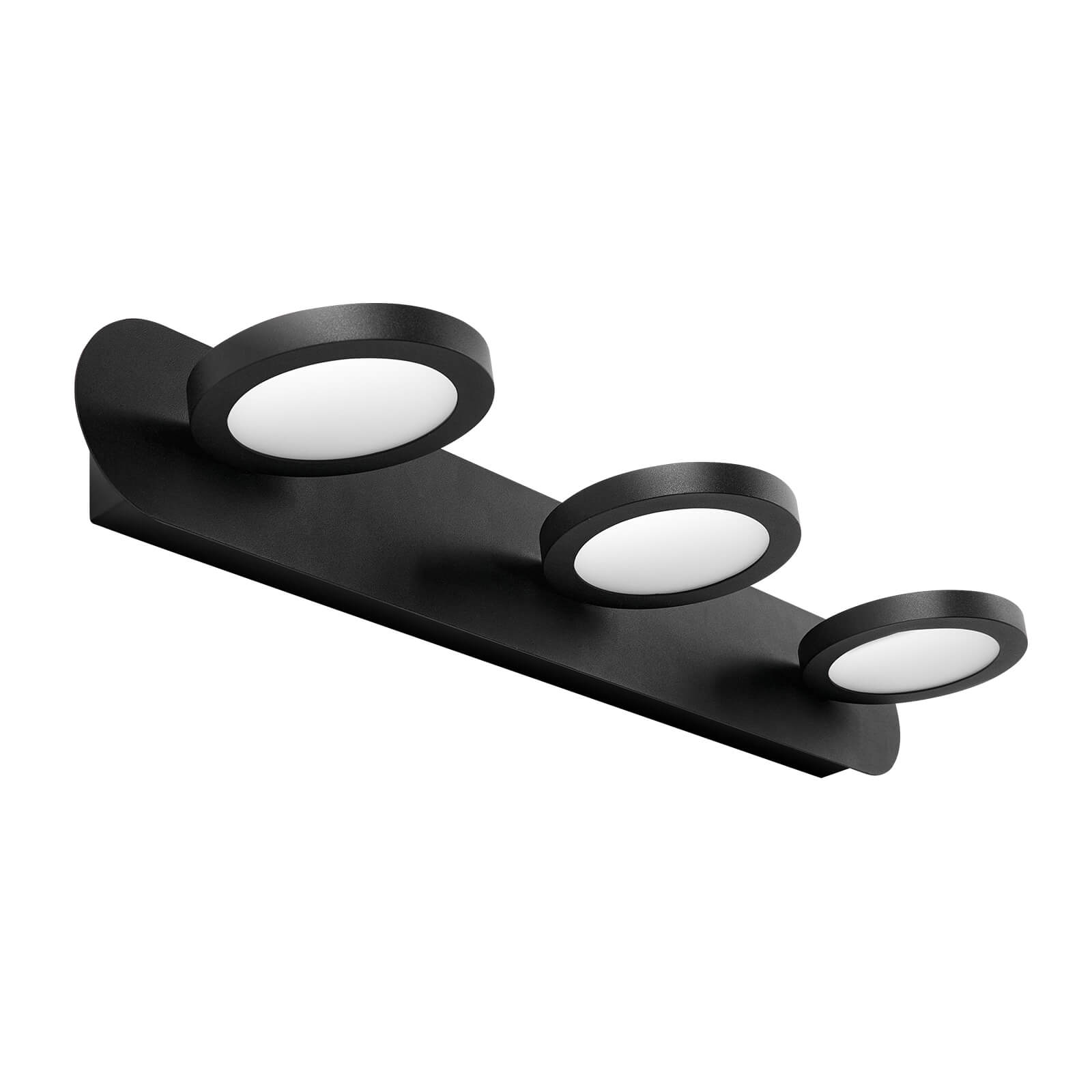 emke-luminaire-l24-applique-miroir-led-50-cm-noir-mat image 1
