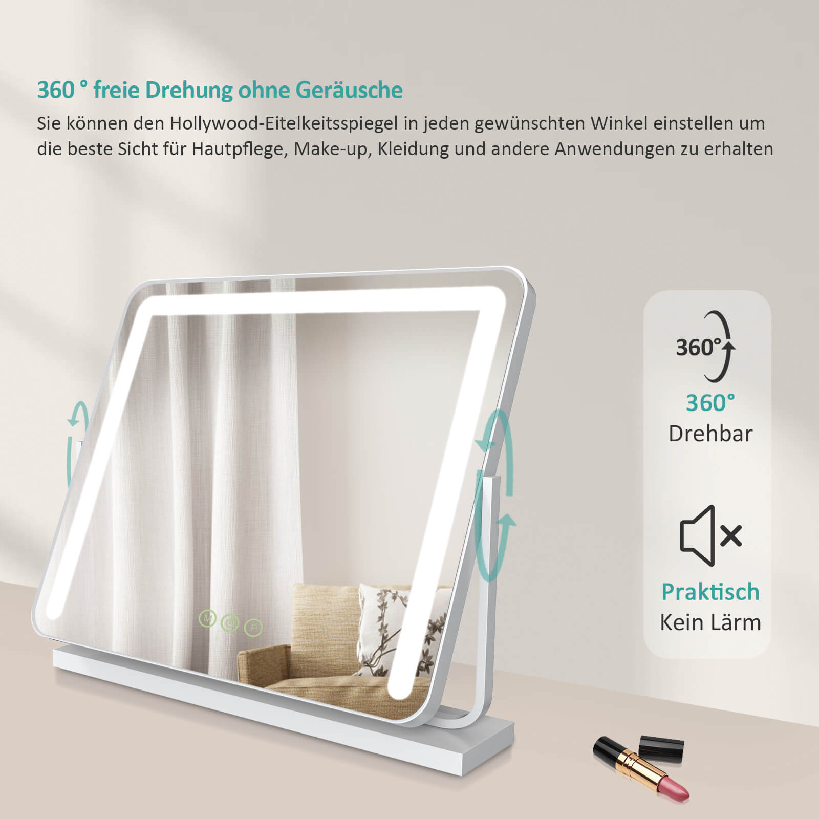 emke-cm08-miroir-cosm-tique-led-blanc-60-cm-tactile-3-couleurs image 7