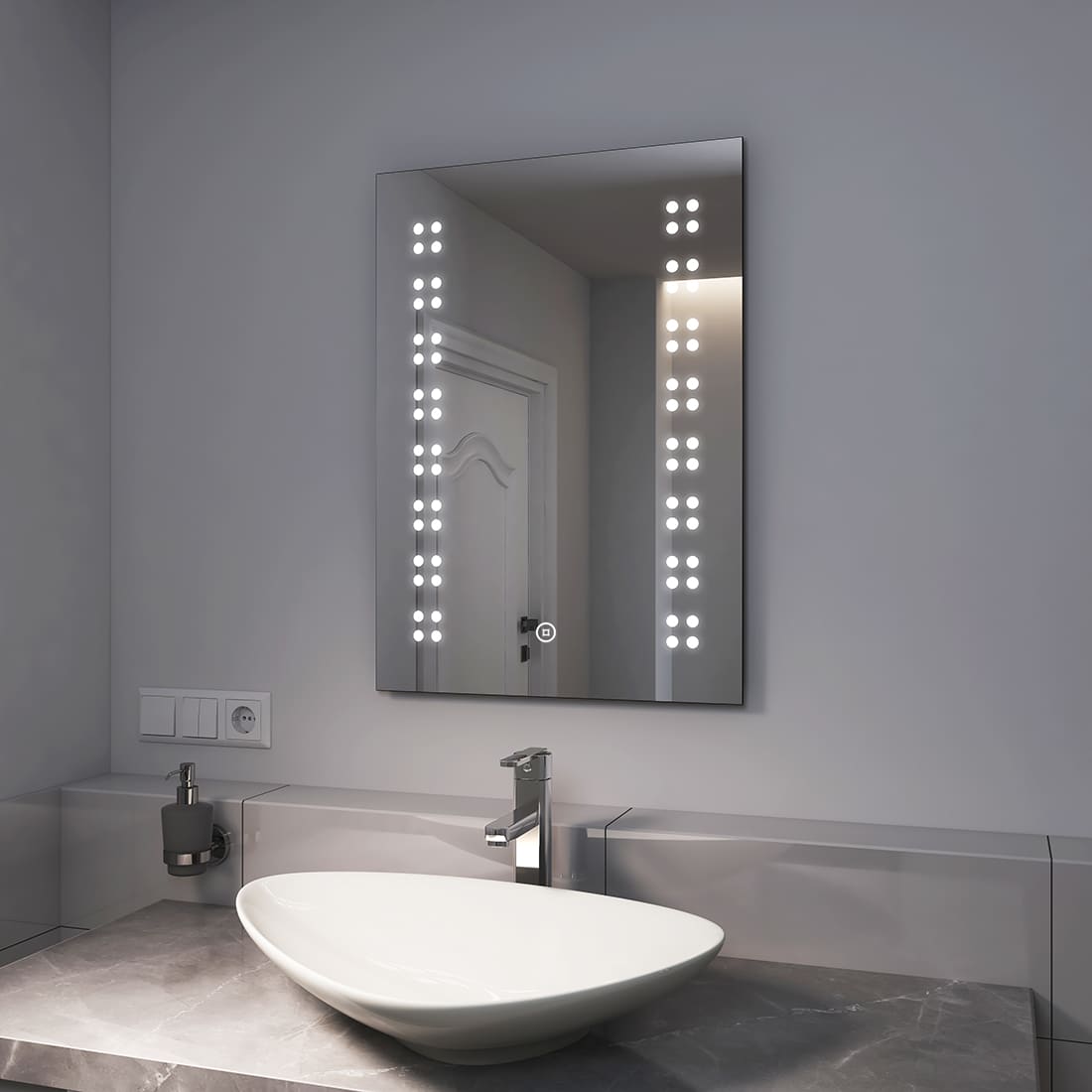 emke-lm07-miroir-led-salle-de-bain-50x70-cm-anti-bu-e image 2