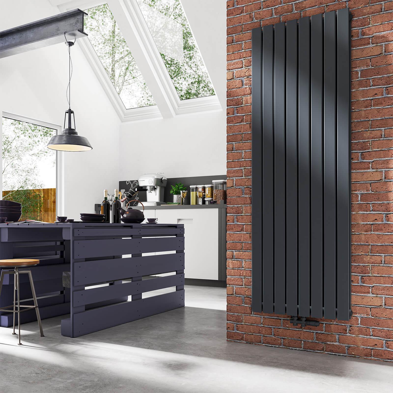 emke-radiateur-plat-double-couche-blanc-180x62-cm image 2