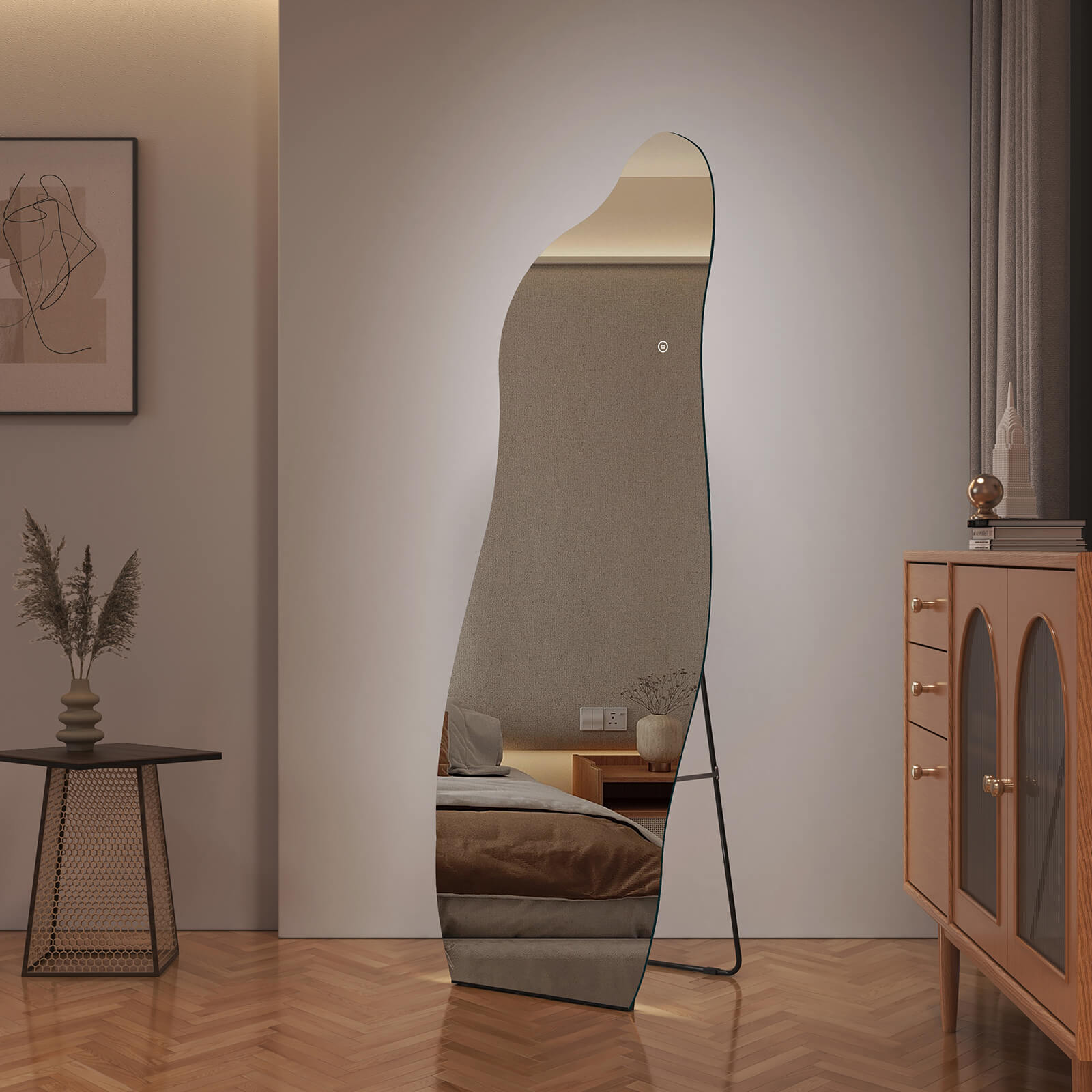 emke-fm04-miroir-sur-pied-led-pleine-longueur-160x60-cm image 2